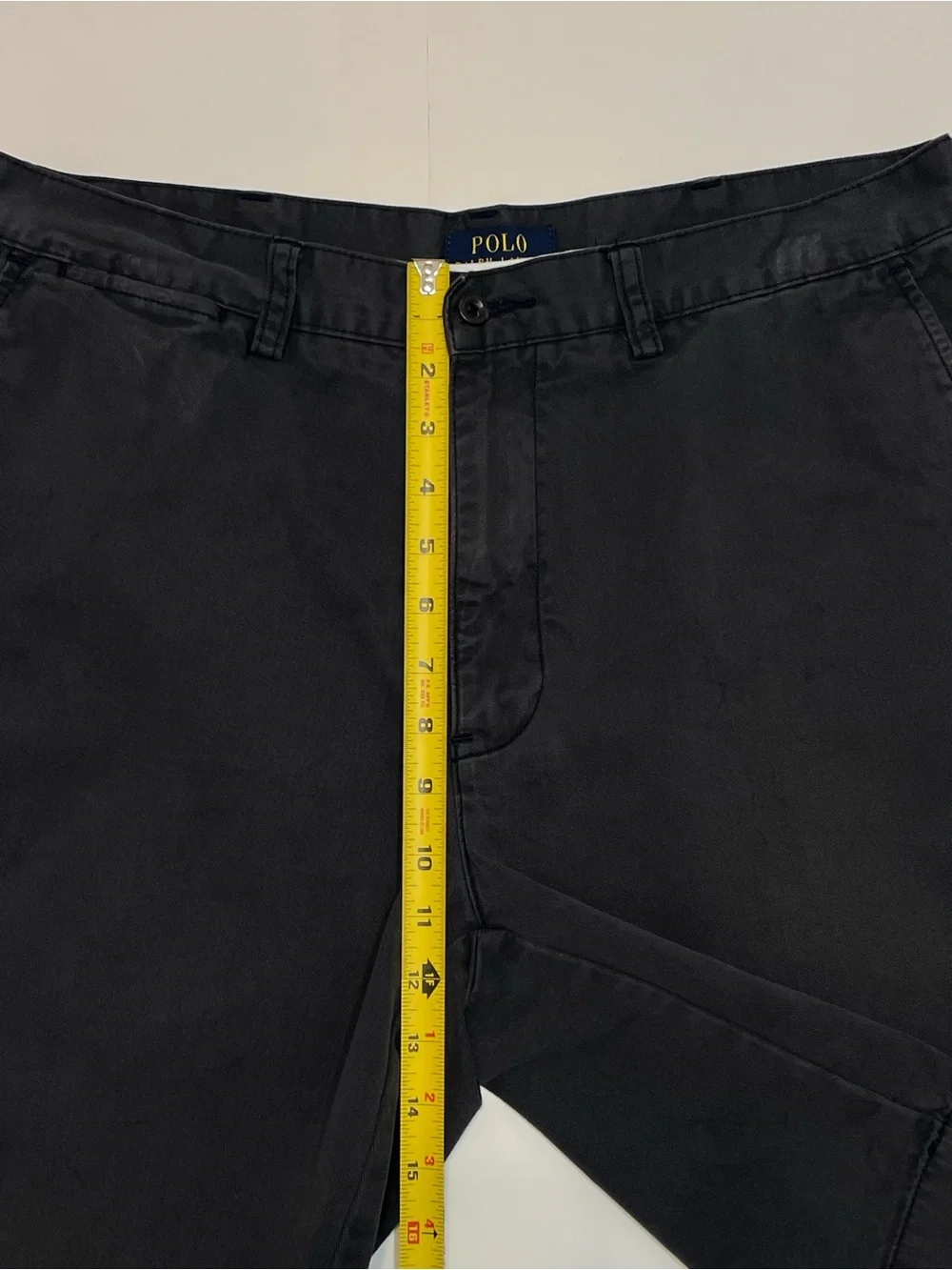 Polo Ralph Lauren Charcoal Flat Front Men's Shorts Size 34